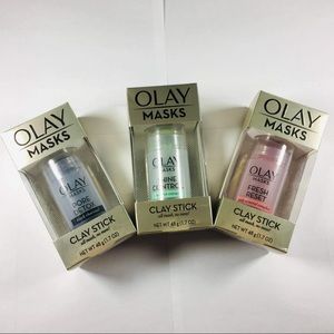 NEW!! 3X Olay Mask Clay Stick, Fresh Res